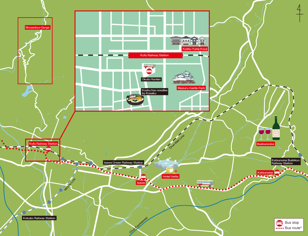 kofu Map
